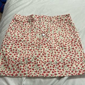 Floral skirt